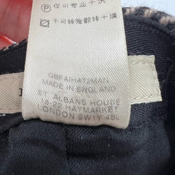 Burberry nova check hat cap wool cashmere blend small - Picture 11 of 12